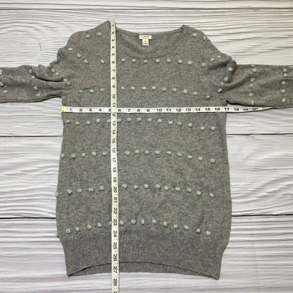 J. Crew Factory Grey Mint Charley Sweater Pullover - Picture 9 of 14
